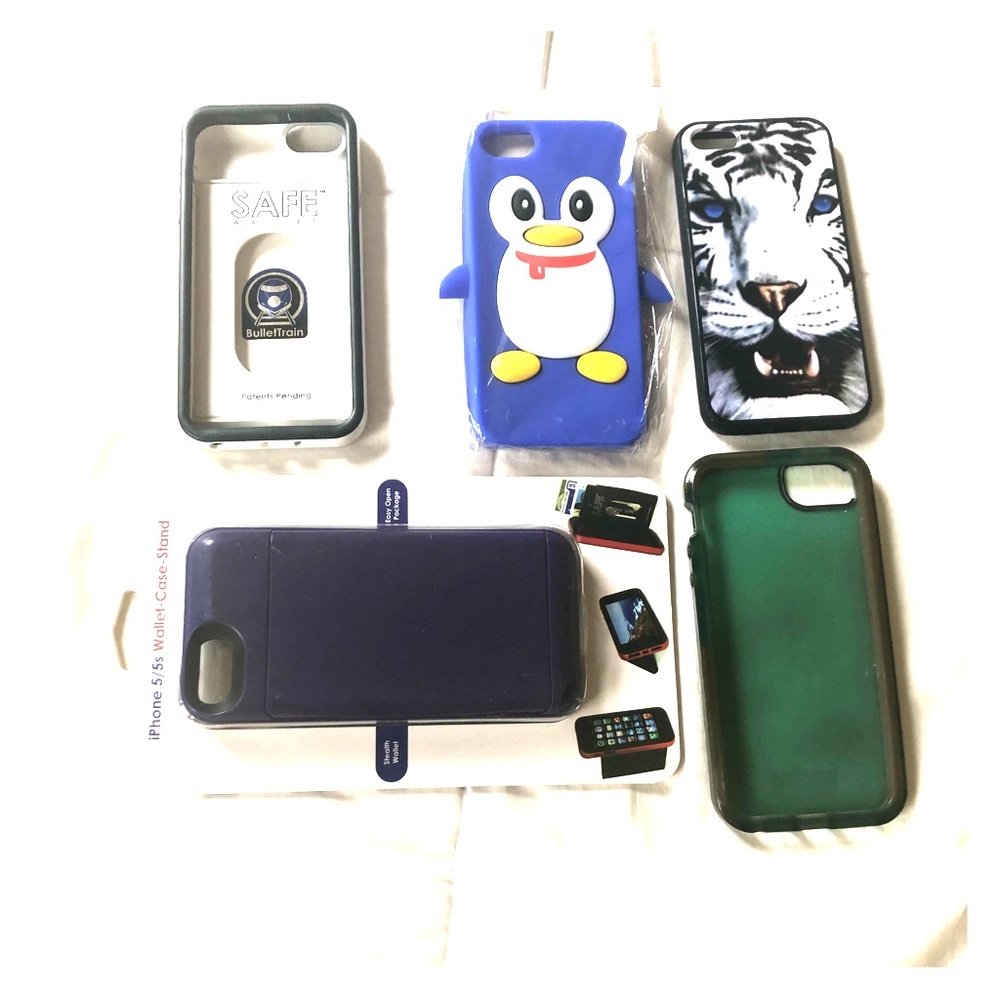 5 iPhone 5/5s cases.